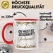 Schüler Abschluss Tasse Geschenk Lustige Geschenkidee Spruch Du Hast Es Geschafft Rot Trendation
