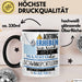 Schwimmsportlerin Tasse Geschenk Lustiger Spruch Bitte Erheben Sie Sich Seine Majestät Die Schwimmsportlerin Betritt Den Raum Schwarz Trendation