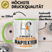 Raptexter Geschenk Tasse So Gut Kann Nur Ein Raptexter Aussehen Geschenkidee Kaffee-Becher Grün Trendation