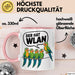 Papageien Garten Vögel Tasse Geschenk Lustige Geschenkidee Spruch Der Hat WLAN Rosa Trendation