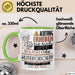 Wildtierforscherin Tasse Geschenk Lustiger Spruch Bitte Erheben Sie Sich Seine Majestät Die Wildtierforscherin Betritt Den Raum Grün Trendation