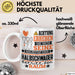 Halbschwager Geschenk Tasse Lustiger Spruch Erheben Sie Sich Der Halbschwager Betritt den Raum Weiß Trendation