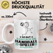 Handballspieler Geschenk Tasse So Gut Kann Nur Ein Handballspieler Aussehen Geschenkidee Kaffee-Becher Weiß Trendation