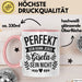 Gisela Tasse Geschenk Perfekt Sein Kann Jeder Geschenkidee Geburtstag Rosa Trendation