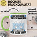 Synchronschwimmerin Tasse Geschenk für Synchronschwimmerin Der Mann Der Alles Kann Geschenkidee zum Geburtstag Grün Trendation