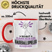 Baseballspieler Geschenk Tasse So Gut Kann Nur Ein Baseballspieler Aussehen Geschenkidee Kaffee-Becher Rot Trendation