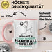 Handballspieler Geschenk Tasse So Gut Kann Nur Ein Handballspieler Aussehen Geschenkidee Kaffee-Becher Rosa Trendation