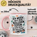 Bürokollege Tasse Geschenkidee Ich Töte Meine Kollegen Nicht Rosa Trendation