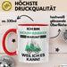 Mountainbiker Geschenk Tasse Lustiger Spruch Ich Bin Mountainbiker Warum Weil Ich Es Kann Geschenkidee Bester Mountainbiker Geburtstag Kaffee-Becher Rot Trendation