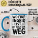Ingrid Tasse Geschenk Wo Eine Ingrid Ist Ist Auch Ein Weg Geschenkidee Becher mit Name Blau Trendation