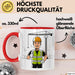 Bauarbeiter Tasse Geschenk Lustige Geschenkidee Spruch Für Bau Profis Rot Trendation