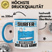 Surfer Tasse Geschenk für Surfer Der Mann Der Alles Kann Geschenkidee zum Geburtstag Blau Trendation