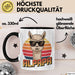 Vatertag Tasse Geschenk Alpapa Alpaka für Papa Spruch Trendation