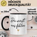 Büroarbeit Kollege Abschied Tasse Geschenk Lustige Geschenkidee Spruch Du Wirst Uns Fehlen Trendation