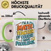 Mathematiklehrer Unterricht Tasse Geschenk Lustige Geschenkidee Spruch Ich Bin Mathelehrer Grün Trendation