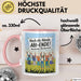 Schüler Abschluss Tasse Geschenk Lustige Geschenkidee Spruch Hoch Die Hände Abi Ende Rosa Trendation