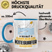 Kitesurfer Geschenk Tasse So Gut Kann Nur Ein Kitesurfer Aussehen Geschenkidee Kaffee-Becher Blau Trendation