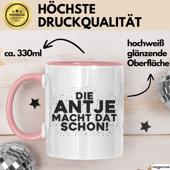 Antje Tasse Die Antje Macht Dat Schon Geschenk