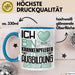 Krankenpfleger Ausbildung Tasse Geschenk Ich Bin Krankenpfleger In Der Ausbildung Ich Darf Das Geschenkidee Spruch Blau Trendation