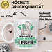 Leser Geschenk Tasse So Gut Kann Nur Ein Leser Aussehen Geschenkidee Kaffee-Becher Weiß Trendation