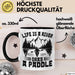 Rudern Tasse Geschenk Life Is A River Grab A Paddle Becher Trendation