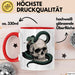 Reptilienhalter Tasse Geschenkidee Echsen Schlangenliebhaber Geschenkidee Lustig Rot Trendation