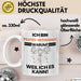 Pilates-Enthusiast Geschenk Tasse Lustiger Spruch Ich Bin Pilates-Enthusiast Warum Weil Ich Es Kann Geschenkidee Bester Pilates-Enthusiast Geburtstag Kaffee-Becher Weiß Trendation