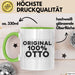Otto Tasse Original 100% Otto Geschenk Grün Trendation