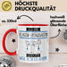 Klassik-Enthusiastin Tasse Geschenk Ich Bin Klassik-Enthusiastin Warum Weil Ich Es Kann Geschenkidee Geburtstag Rot Trendation