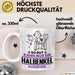 Halbenkel Geschenk Tasse So Gut Kann Nur Ein Halbenkel Aussehen Geschenkidee Kaffee-Becher Weiß Trendation