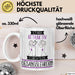 Gesangslehrerin Tasse Geschenk Becher Stark Attraktiv Furchtlos Gesangslehrerin Lustige Geschenkidee Weiß Trendation