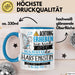 Harfenistin Tasse Geschenk Lustiger Spruch Bitte Erheben Sie Sich Seine Majestät Die Harfenistin Betritt Den Raum Blau Trendation