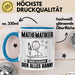 Mathematiker Tasse Geschenk für Mathematiker Der Mann Der Alles Kann Geschenkidee zum Geburtstag Blau Trendation