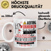 Musikverlegerin Tasse Geschenk Lustiger Spruch Bitte Erheben Sie Sich Seine Majestät Die Musikverlegerin Betritt Den Raum Weiß Trendation