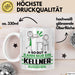 Kellner Geschenk Tasse So Gut Kann Nur Ein Kellner Aussehen Geschenkidee Kaffee-Becher Weiß Trendation