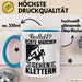 Kletterin Tasse Geschenk Frauen Ballett Echte Mädchen Gehen Klettern Blau Trendation