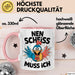 Huhn Tier Bauer Tasse Becher Geschenk Lustige Geschenkidee Spruch Nen Scheiss Muss Ich Rosa Trendation