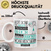 Vogelrescuerin Geschenk Becher Tasse Gott Schuf Alle Menschen Gleich Nur Die Besten Durfeten Vogelrescuerin Werden Geschenkidee Lustig Weiß Trendation