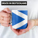 Schottland Flagge Tasse Geschenk Fußball-Fans Europa 3D Alloverprint Weiß Trendation