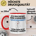 Saxophonist Geschenk Tasse Lustige Geschenkidee Geburtstag für Saxophonist Ich Bin Dieser Legendäre Saxophonist Von Dem Alle Geredet Haben Kaffee-Becher Rot Trendation