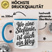 Stefanie Tasse Geschenk Wo Eine Stefanie Ist Ist Auch Ein Weg Geschenkidee Becher mit Name Blau Trendation