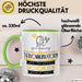 Tierkommunikatorin Weil Es Keinen Schöneren Beruf Gibt Tasse Geschenk für Eine Tierkommunikatorin Lustig Grün Trendation
