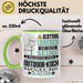 Outdoor-Koch Geschenk Tasse Lustiger Spruch Erheben Sie Sich Der Outdoor-Koch Betritt den Raum Grün Trendation