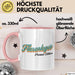 Fliesenleger Premium Edition Tasse Geschenk Fliesenleger Kaffee-Becher Rosa Trendation