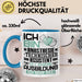 Anästhesietechnischer Assistent Ausbildung Tasse Geschenk Ich Bin Anästhesietechnischer Assistent In Der Ausbildung Ich Darf Das Geschenkidee Spruch Blau Trendation