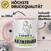 Katzenliebhaber Geschenk Tasse So Gut Kann Nur Ein Katzenliebhaber Aussehen Geschenkidee Kaffee-Becher Rosa Trendation