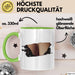 Brüste Tasse Geschenk Männer Geschenkidee 18+ Becher Grün Trendation