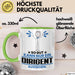 Dirigent Geschenk Tasse So Gut Kann Nur Ein Dirigent Aussehen Geschenkidee Kaffee-Becher Grün Trendation