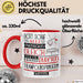 Trampolinspringerin Geschenk Becher Tasse Gott Schuf Alle Menschen Gleich Nur Die Besten Durfeten Trampolinspringerin Werden Geschenkidee Lustig Rot Trendation