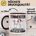 Tonmeister Tasse Geschenk für Tonmeister Der Mann Der Alles Kann Geschenkidee zum Geburtstag Schwarz Trendation